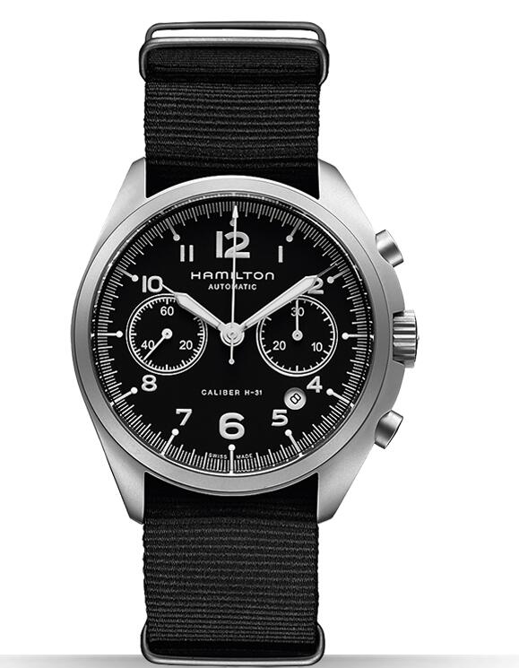 best swiss Hamilton Khaki Pilot Pioneer Auto Chrono H76456435 watches